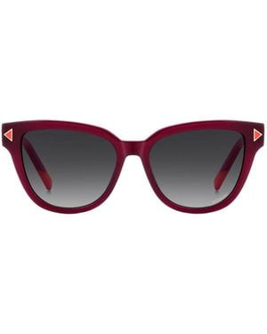 Missoni Round Sunglasses - Red