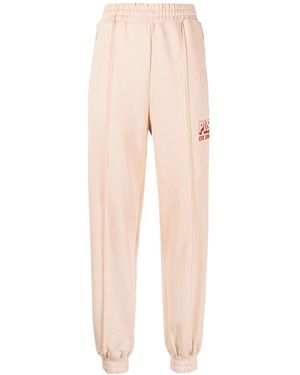 Philosophy Di Lorenzo Serafini Logo Print Track Trousers - Natural