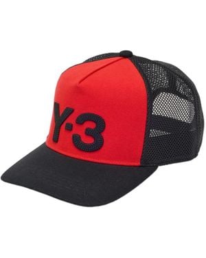 Y-3 Trucker Cap - Red