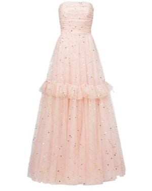 Jenny Packham Sequined Gown - Pink