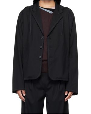 Kiko Kostadinov Single-Breasted Blazer - Black