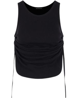 Ann Demeulemeester Strapped Sleeveless Top - Black