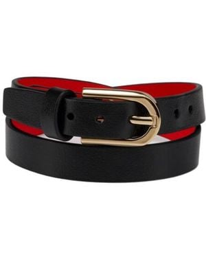 Christian Louboutin Bijoux Logo Belt - White