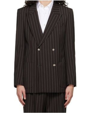 BOSS Long-Sleeved Suit Jacket - Black