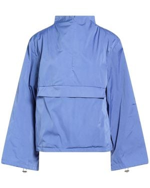 MAX&Co. Basic Color Windbreaker Jacket - Blue