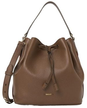Bally Bucket Bag - Brown