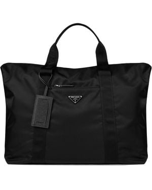 Prada Nylon Travel Holdall - Black