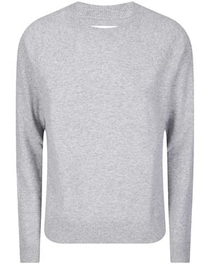 Samsøe & Samsøe Crew-Neck Pullover - Gray
