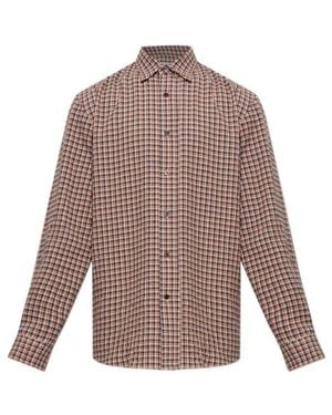 Dries Van Noten Long-Sleeved Shirt - Brown