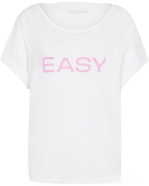 Juvia Logo T-Shirt - White