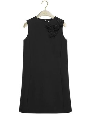 Dior Straight-Cut Short Dress - Black