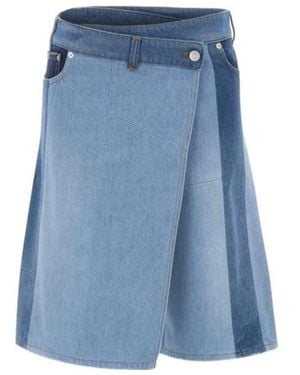 Coperni Spliced Skirt - Blue