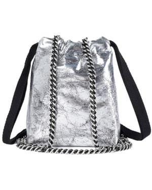 Ann Demeulemeester Gael Drawstring Chain Mini Bag - Multicolour