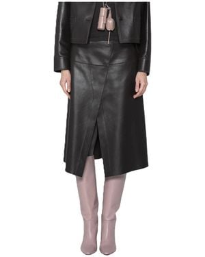 DESA NINETEENSEVENTYTWO Asymmetrical Skirt - Black