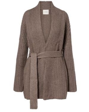 Lisa Yang Jacqueline Cashmere Cardigan - Brown