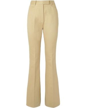 Tom Ford Flared Tailored Trousers - Natural