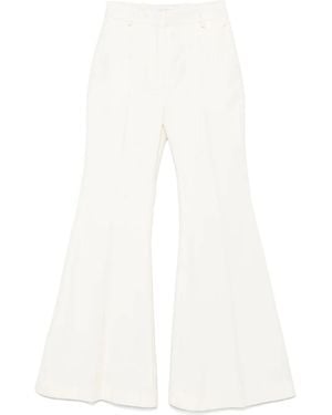 Nina Ricci Flared Trousers - White
