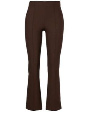 Vince Niki Cropped Pants - Brown