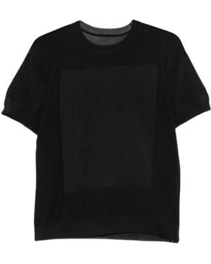Issey Miyake Short-Sleeves T-Shirt - Black