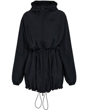 Ferragamo Medium Technical Parka - Blue