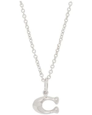 COACH Pendant Necklace - White