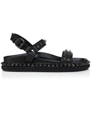 Christian Louboutin Pyrabizz Sandal - Black