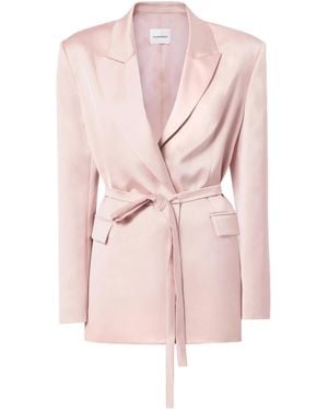 ANDAMANE Tie-Waist Jacket - Pink