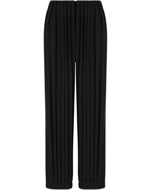 Giorgio Armani Pleated Pants - Black