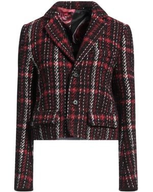 Marni Plaid Blazer - Brown