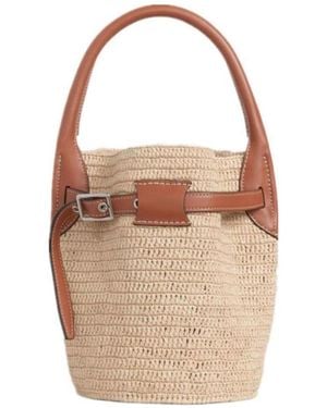 Celine Big Bag Nano Bucket Bag - Natural