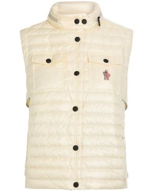 Moncler A Lightweight And Warm Vest - Natural