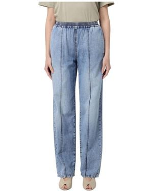 Fabiana Filippi Straight-Leg Denim Jeans - Blue