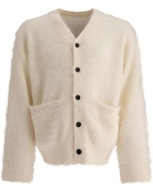Sacai Gonz Knit Cardigan - Natural