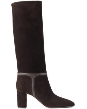 Gianvito Rossi Block Heel Boots - Black