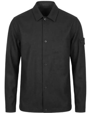 Stone Island Ghost Overshirt - Black