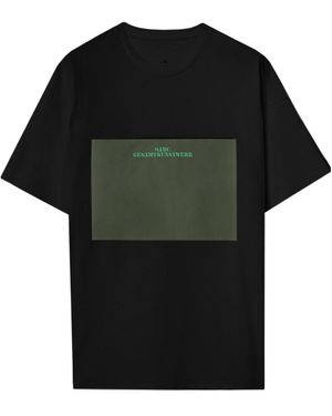 OAMC Graphic Panel T-Shirt - Black