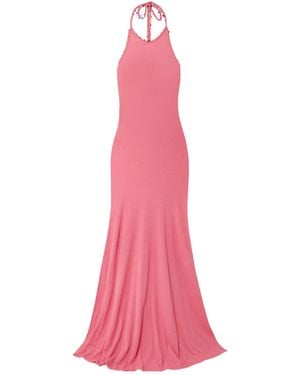 Christopher Esber Embellished Halterneck Dress - Pink