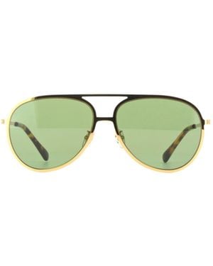 Stella McCartney Logo Sunglasses - Green