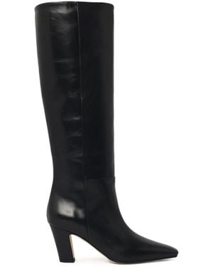 Aeyde Square-Toe Tall Boots - Black