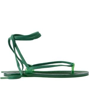 Ancient Greek Sandals Esther Lace-Up Sandals - Green