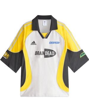 adidas Originals X Brain Dead Soccer Jersey - Metallic