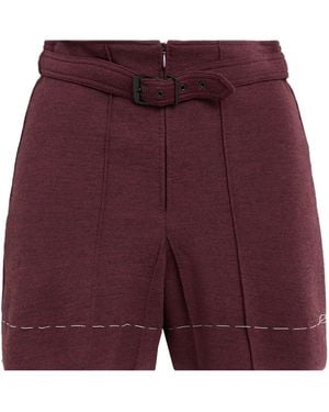 Maison Margiela Shorts & Bermuda Shorts Wool - Purple