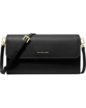 Michael Kors Michael Jet Set Small Smartphone Crossbody Bag - Black