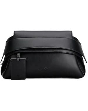 Tod's Wave Pouch Bag - Black