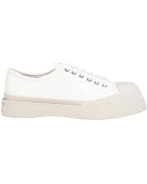 Marni Pablo Chunky Sole Lace-Up Trainers - White