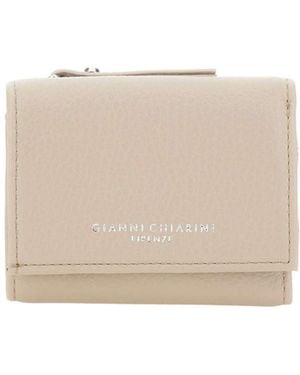 Gianni Chiarini Grain Trifold Wallet - Natural