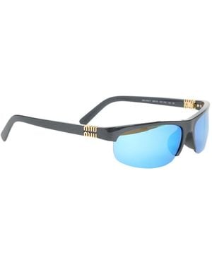 Miu Miu Runway Sunglasses - Blue
