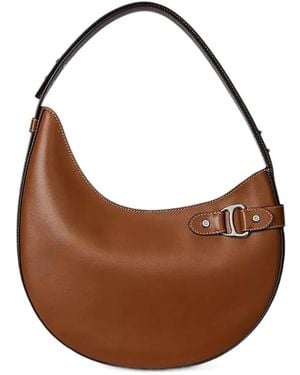 Ralph Lauren Buckle-Detail Shoulder Bag - Brown