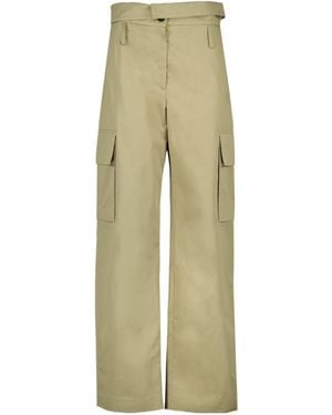 IRO Indra High Waist Cargo Pants - Natural