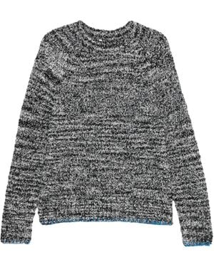 sunflower Long-Sleeved Crew Neck Jumper - Grey